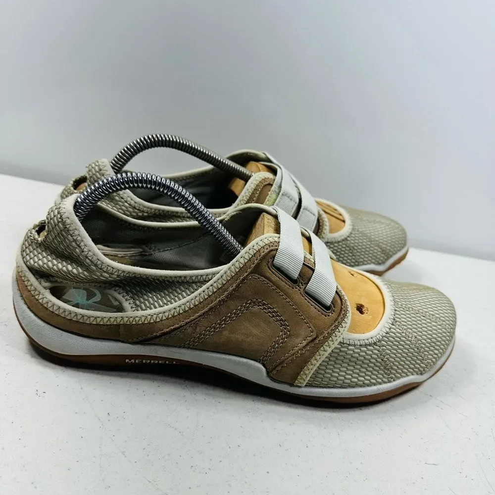 Merrell Lorelei MJ Deep Tan Hook & Loop Slip-On Women's Comfort Shoes Size 10 US